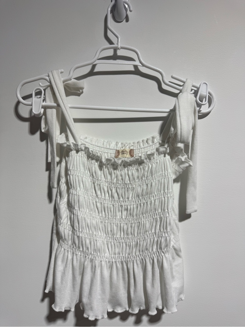 Altar’d State blouse that ties on shoulders Small